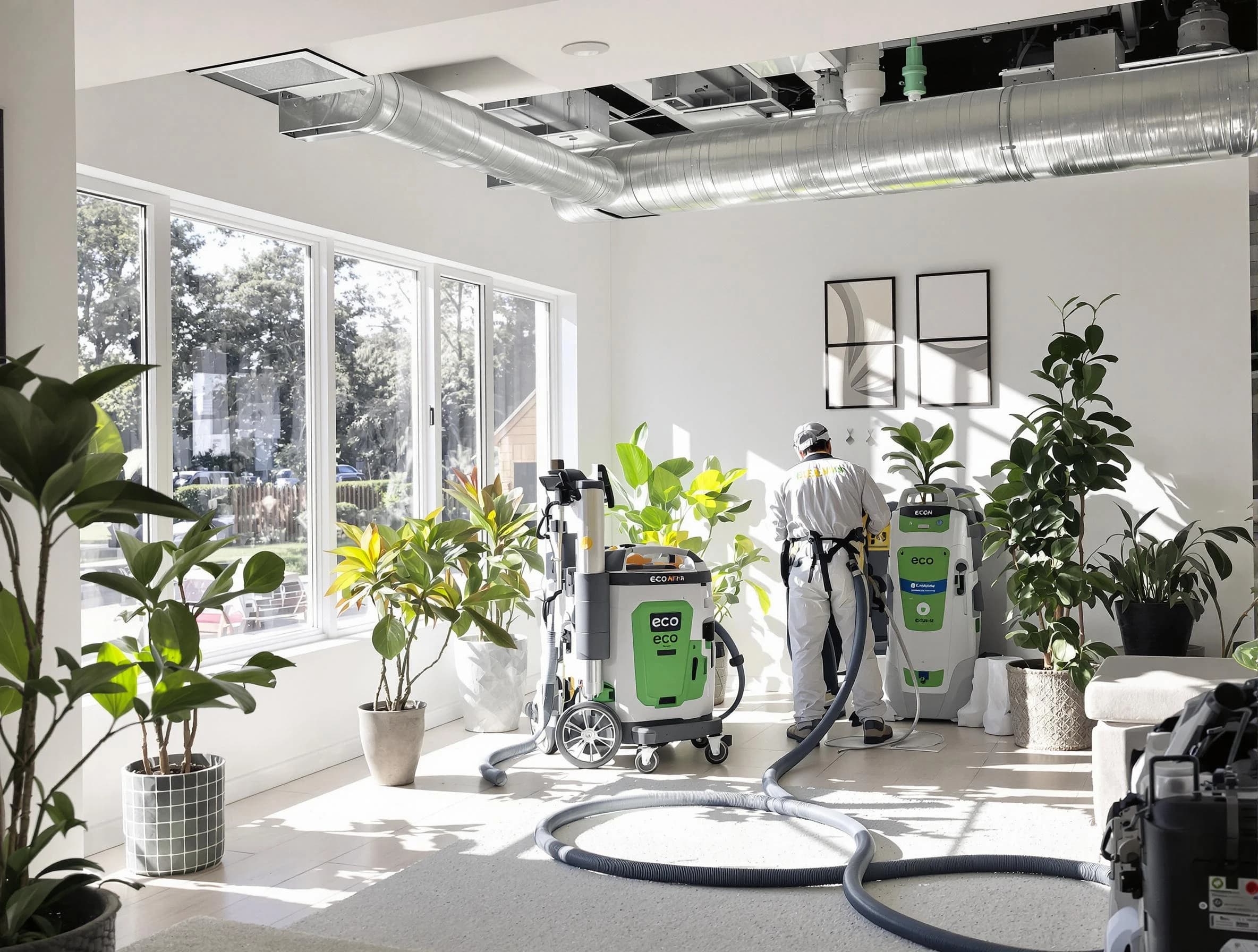 Environmentally-friendly duct cleaning by Lake Forest Air Duct Cleaning in Lake Forest