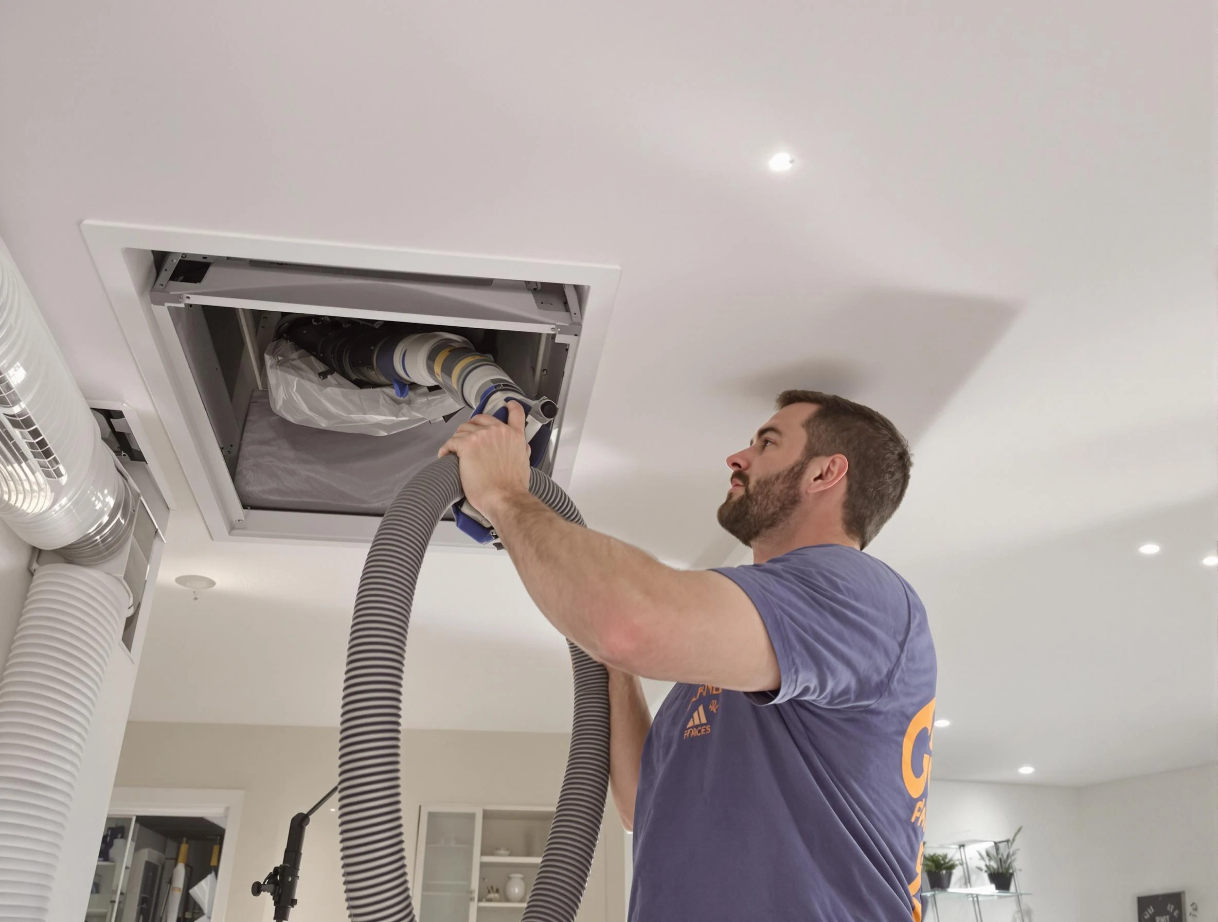 Precision indoor duct cleaning by Lake Forest Air Duct Cleaning in Lake Forest
