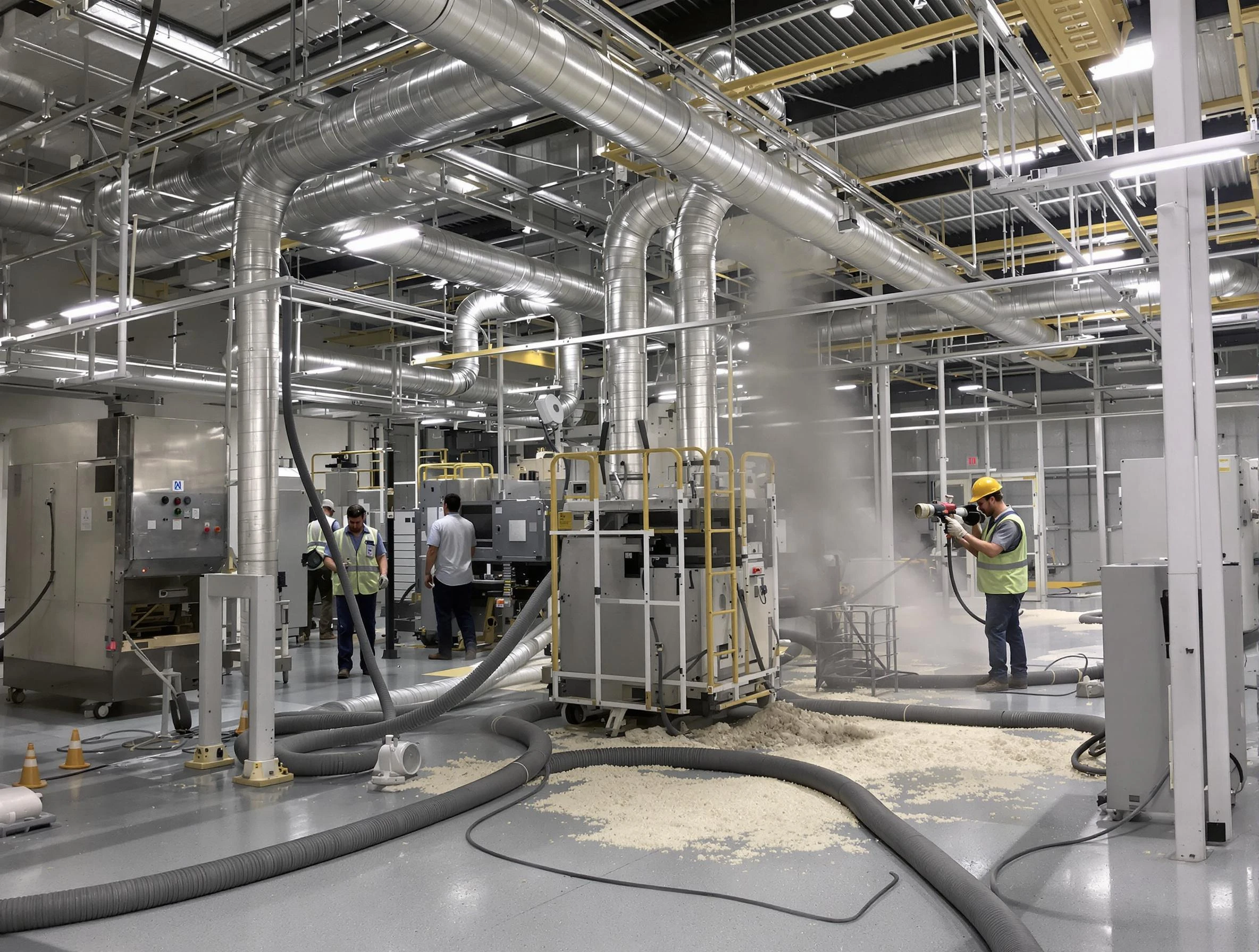 Heavy-duty industrial duct cleaning by Lake Forest Air Duct Cleaning in Lake Forest